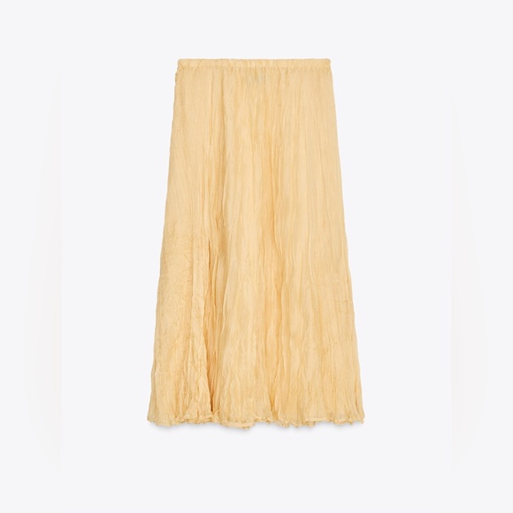 Zara Dresses & Skirts - Zara Light Tan Maxi Skirt size XS